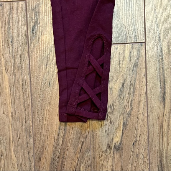 Girls Ballerina Leggings with Ankle Detail - Picture 2 of 3